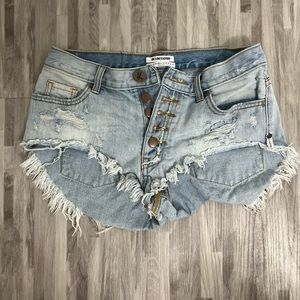 One teaspoon shorts size 26